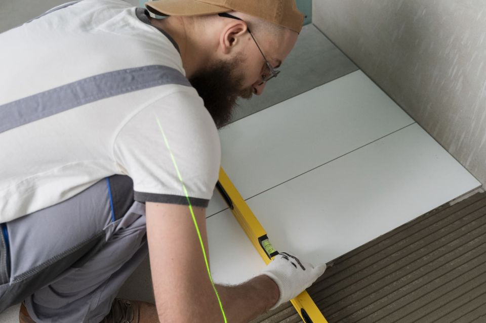 Мастер-класс по работе со строительными материалами