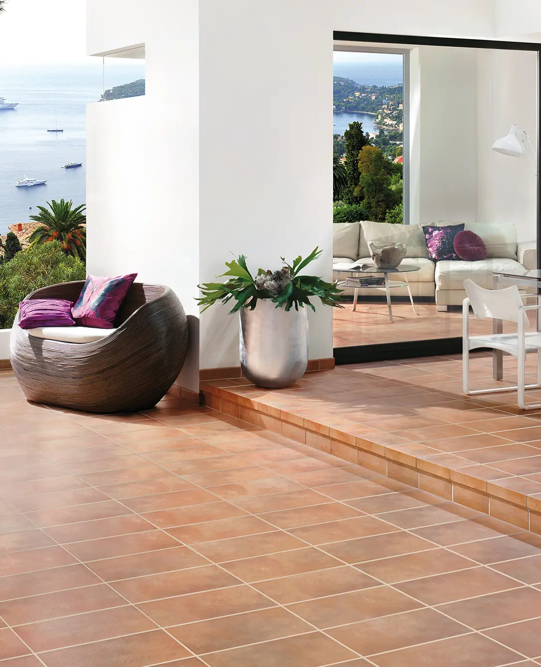 Клинкерная напольная плитка